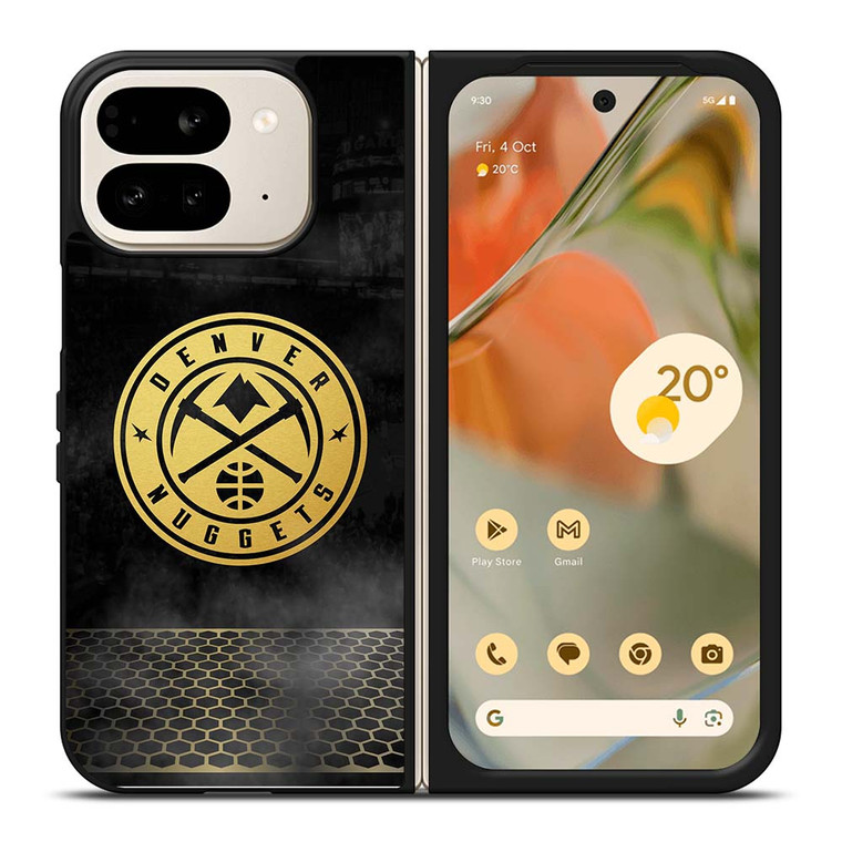 DENVER NUGGETS GOLD METAL Google Pixel 9 Pro Fold Case Cover