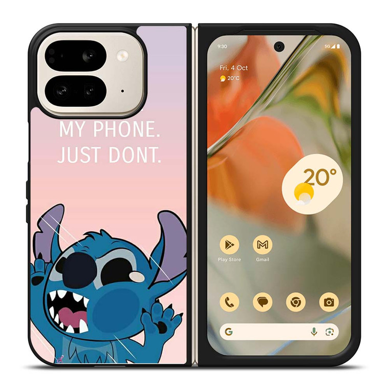 DISNEY STITCH DONT TOUCH MY PHONE  Google Pixel 9 Pro Fold Case Cover