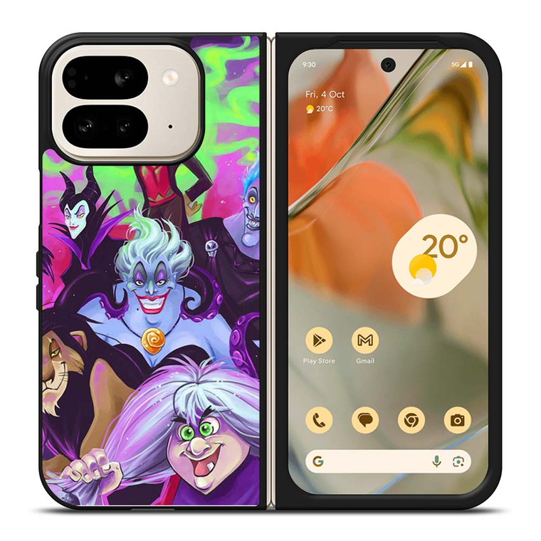 DISNEY VILLAINS URSULA AND FRIENDS Google Pixel 9 Pro Fold Case Cover