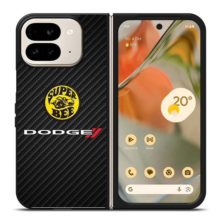 DODGE CHARGER SUPER BEE CARBON Google Pixel 9 Pro Fold Case Cover