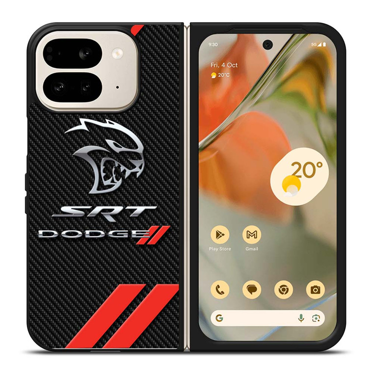DODGE SRT CARBON LOGO Google Pixel 9 Pro Fold Case Cover