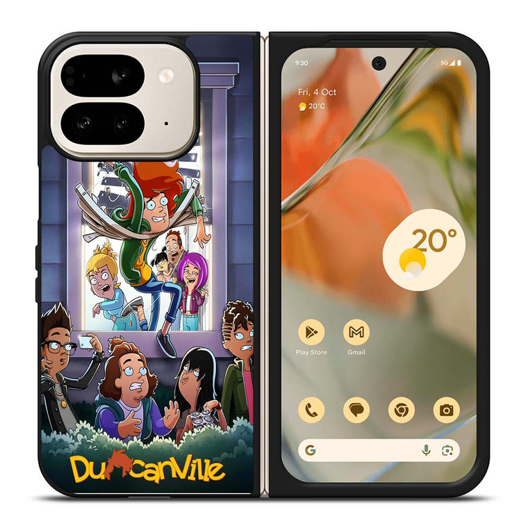 DUNCANVILLE CARTOON MOVIES POSTER Google Pixel 9 Pro Fold Case Cover