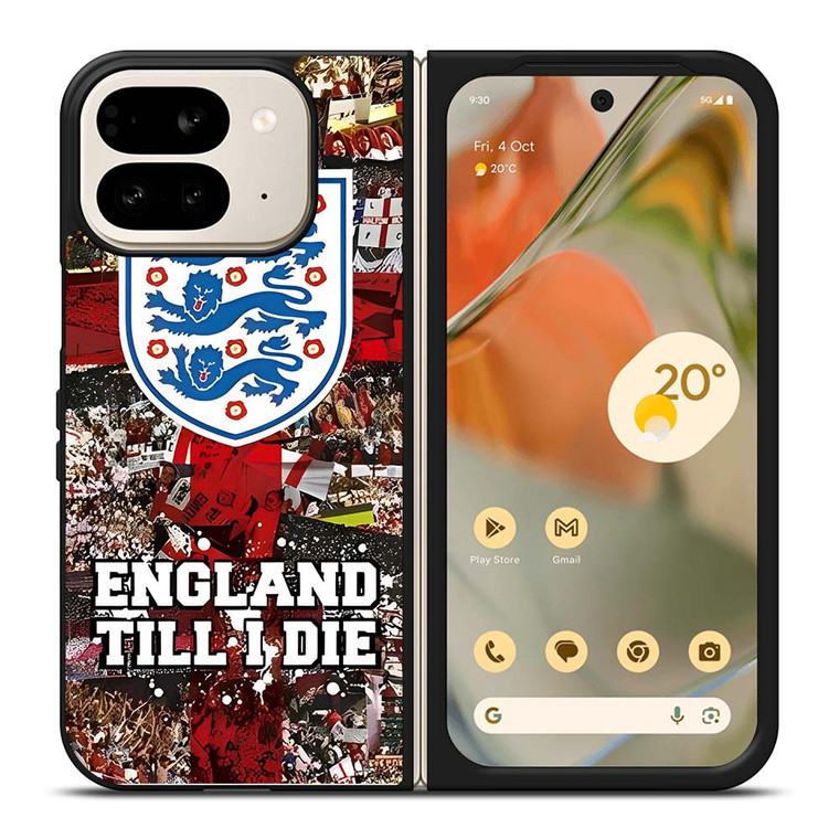 ENGLAND TILL I DIED THREE LIONS Google Pixel 9 Pro Fold Case Cover