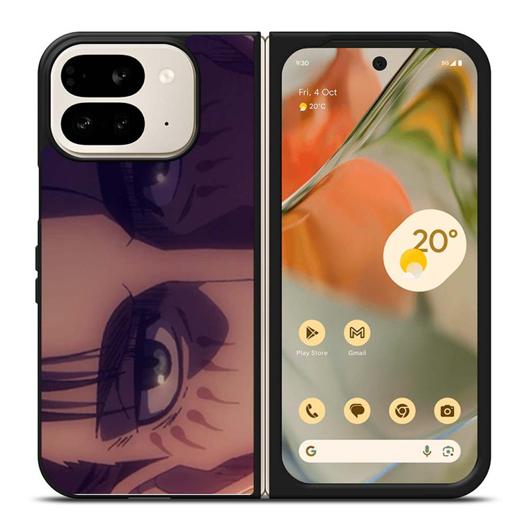 EREN YEAGER ATTACK ON TITAN FACE Google Pixel 9 Pro Fold Case Cover