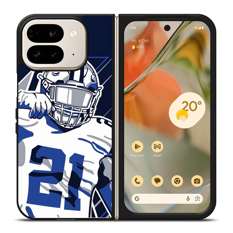 EZEKIEL ELLIOTT DALLAS COWBOY FOOTBALL Google Pixel 9 Pro Fold Case Cover