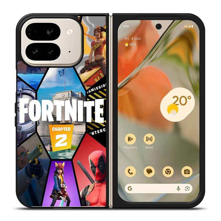 FORTNITE BATTLE ROYALE COLLAGE Google Pixel 9 Pro Fold Case Cover