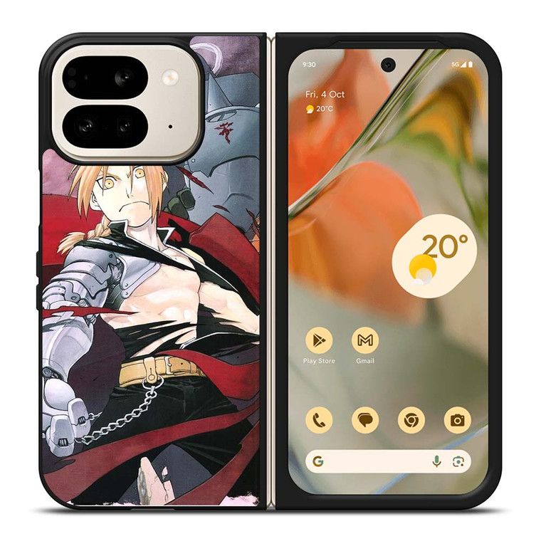 FULLMETAL ALCHEMIST EDWARD AND ALPHONSE ELRIC Google Pixel 9 Pro Fold Case Cover