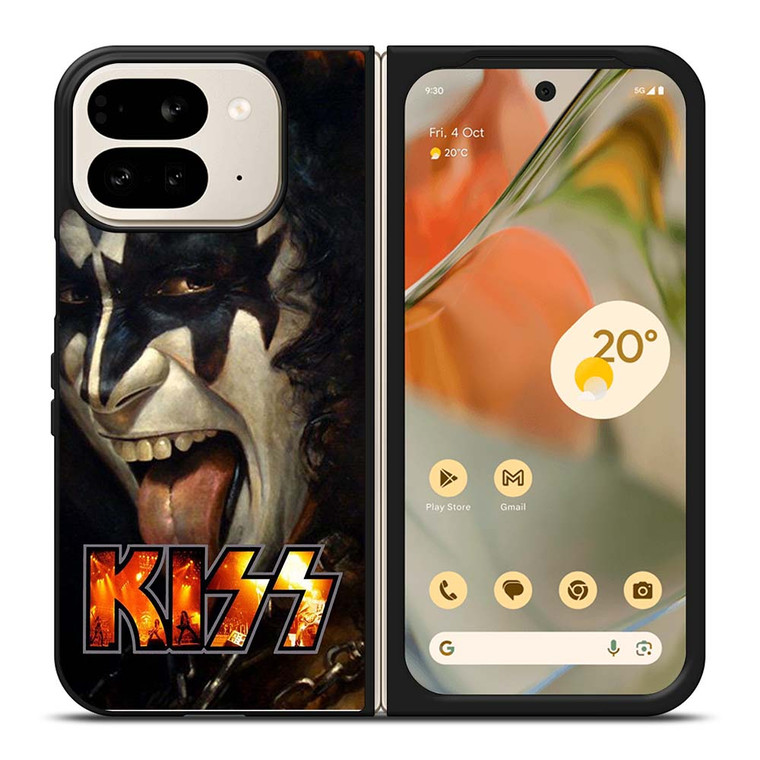 GENE SIMMONS FACE KISS BAND Google Pixel 9 Pro Fold Case Cover