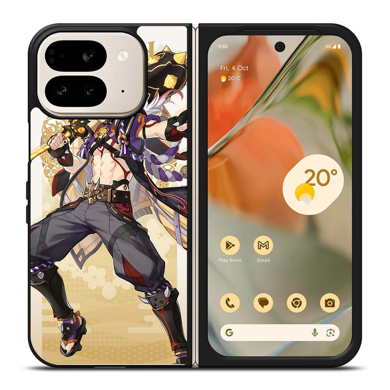 GENSHIN IMPACT ARATAKI ITTO Google Pixel 9 Pro Fold Case Cover