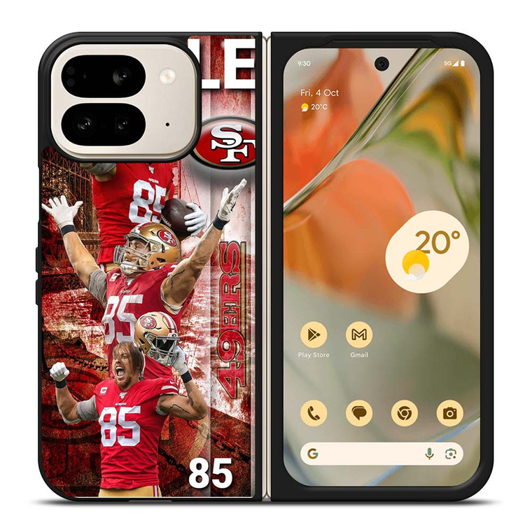 GEORGE KITTLE SAN FRANCISCO 49ERS 2 Google Pixel 9 Pro Fold Case Cover