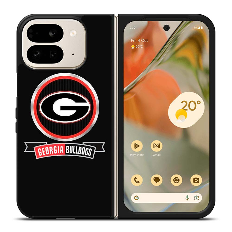 GEORGIA BULLDOGS UNIVERSITY NFL LOGO Google Pixel 9 Pro Fold Case Cover