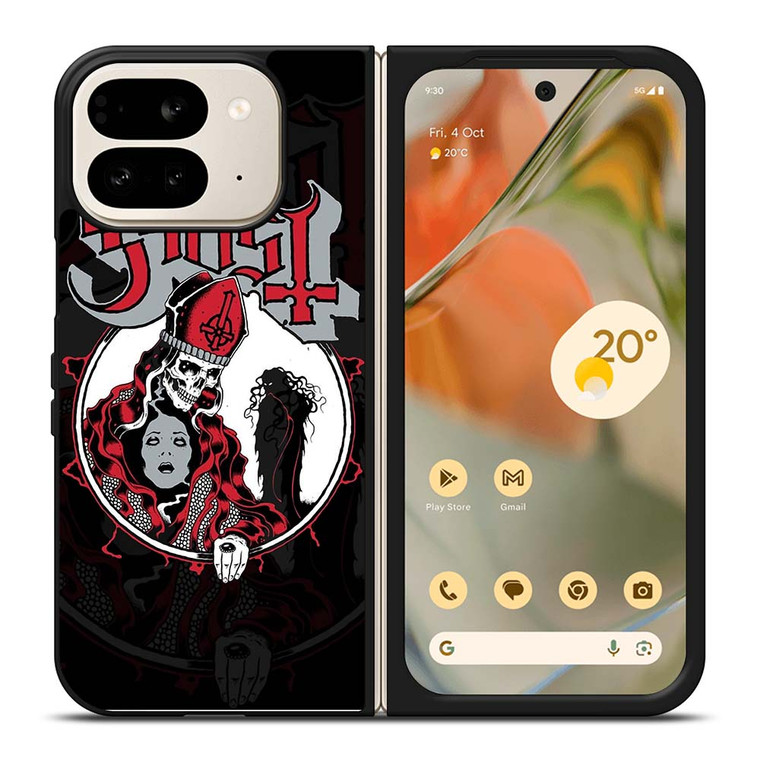 GHOST ROCK BAND COVER ART Google Pixel 9 Pro Fold Case Cover