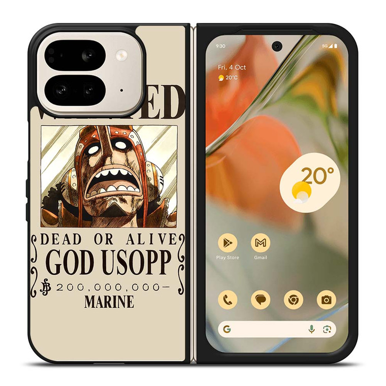 GOD USOPP ONE PIECE ANIME Google Pixel 9 Pro Fold Case Cover