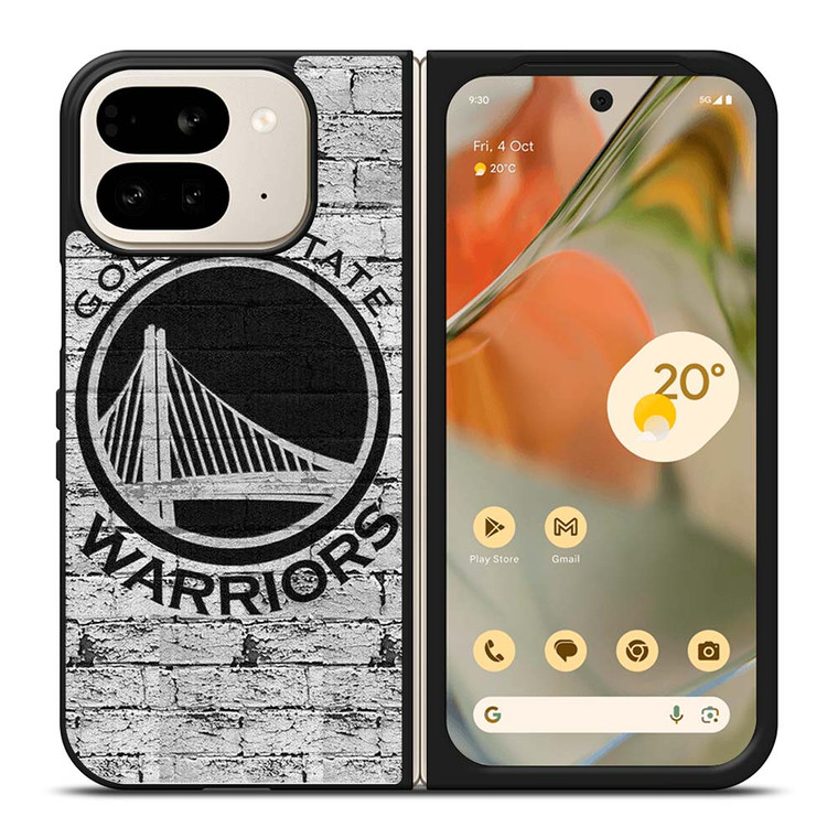 GOLDEN STATE WARRIORS WHITE BRICK Google Pixel 9 Pro Fold Case Cover