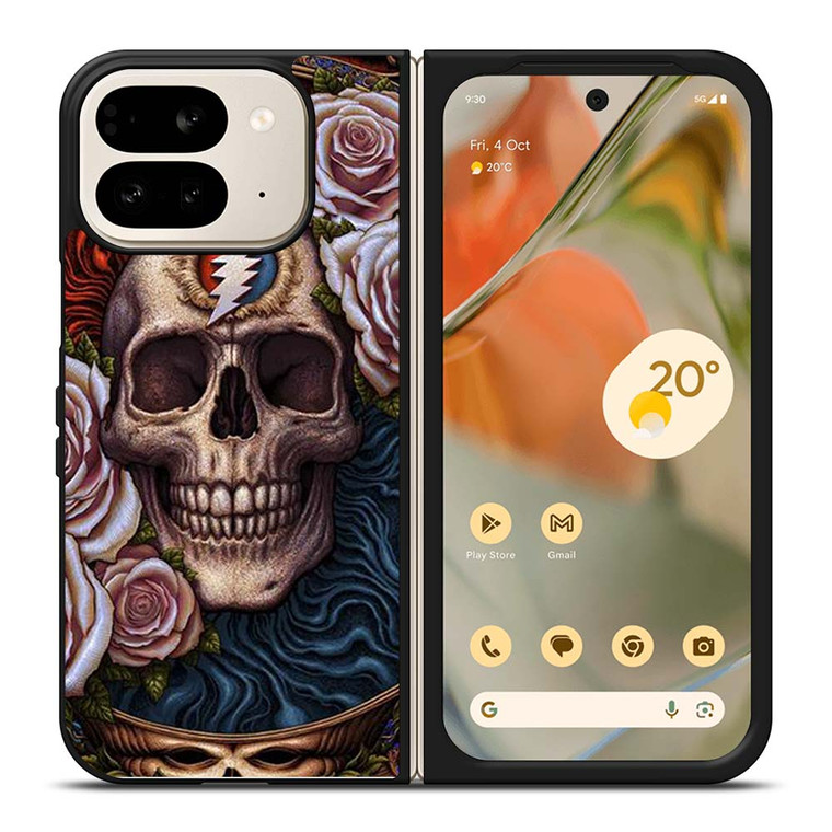 GRATEFUL DEAD SKULL AND ROSE LOGO Google Pixel 9 Pro Fold Case Cover