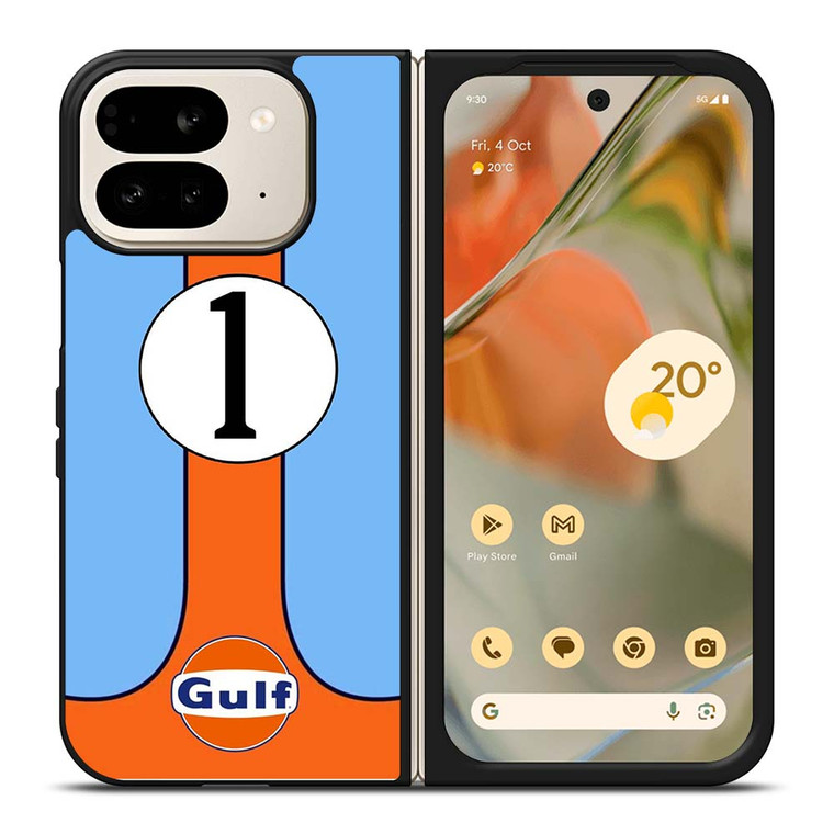 GULF RACING KEN MILES LIVERY Google Pixel 9 Pro Fold Case Cover