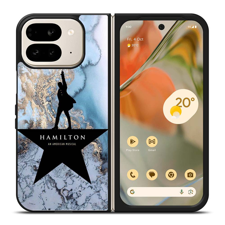 HAMILTON AN AMERICAN MUSICAL MARBLE Google Pixel 9 Pro Fold Case Cover