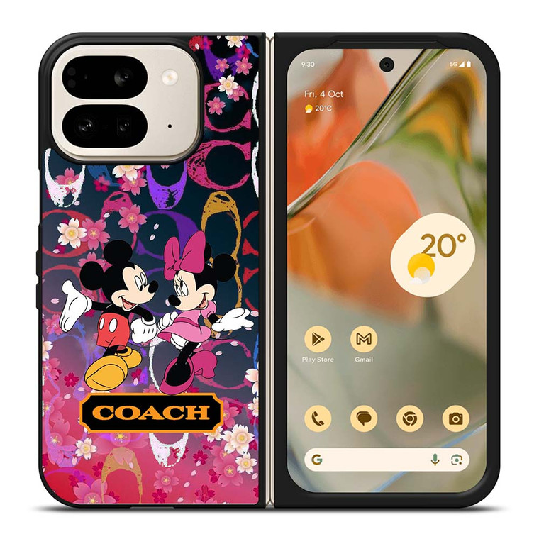HOT COACH MICKEY COUPLE Google Pixel 9 Pro Fold Case Cover