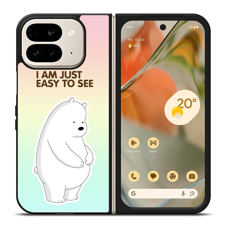 ICE BEAR WE BARE BEARS CARTOON Google Pixel 9 Pro Fold Case Cover