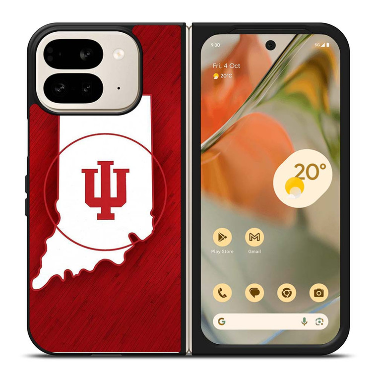 INDIANA HOOSIERS STATE OF MIND SYMBOL Google Pixel 9 Pro Fold Case Cover