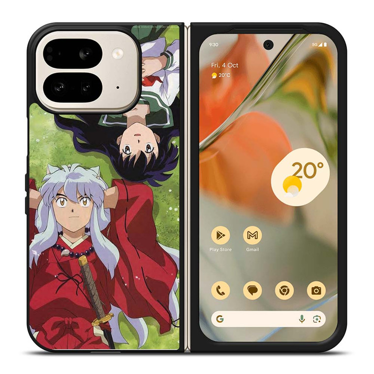 INUYASHA AND KAGOME LOVE Google Pixel 9 Pro Fold Case Cover