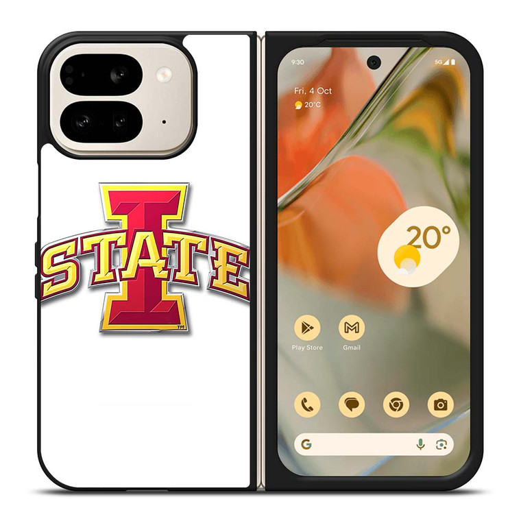 IOWA STATE CYCLONES WHITE Google Pixel 9 Pro Fold Case Cover