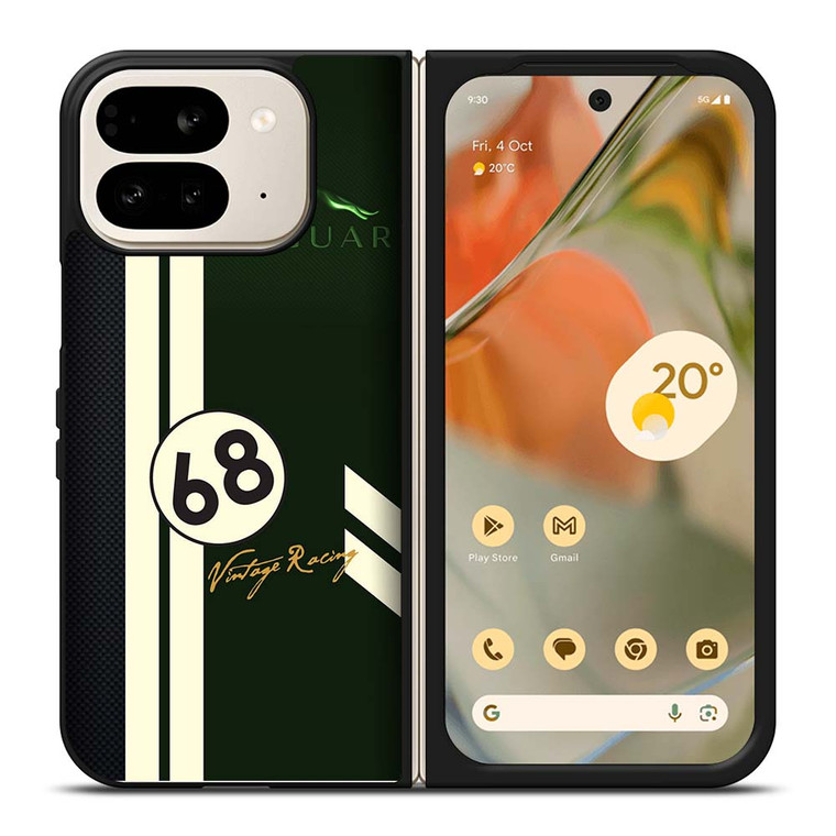 JAGUAR VINTAGE RACING LOGO Google Pixel 9 Pro Fold Case Cover