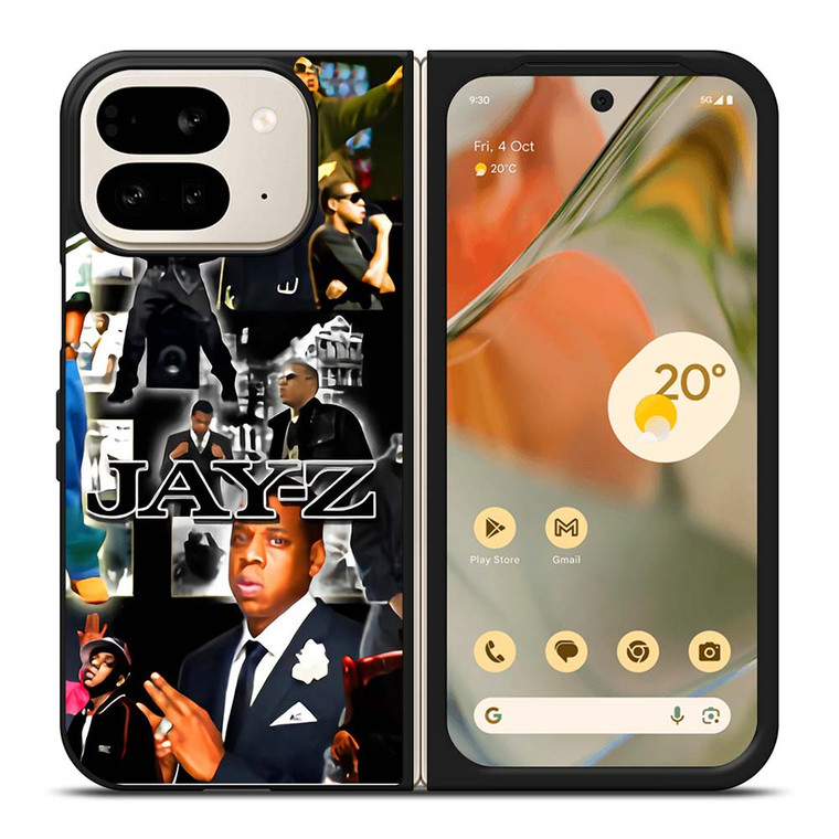 JAY Z RAPPER COLLAGE Google Pixel 9 Pro Fold Case Cover