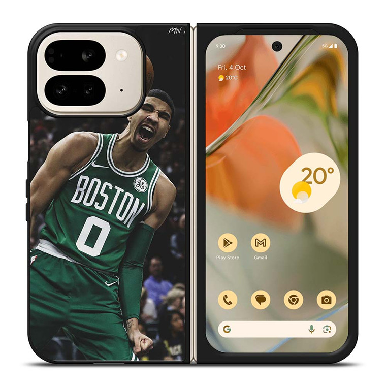 JAYSON TATUM BOSTON CELTICS 2 Google Pixel 9 Pro Fold Case Cover
