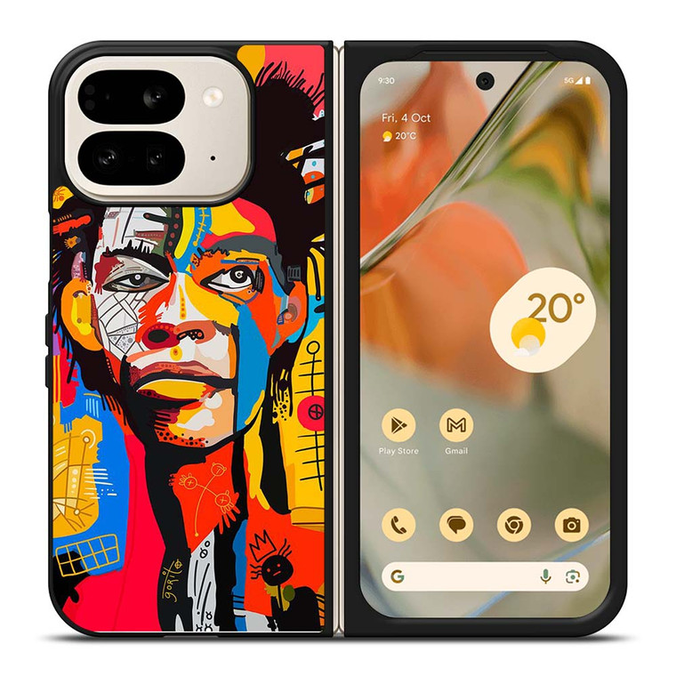JEAN MICHEL BASQUIAT PORTRAIT Google Pixel 9 Pro Fold Case Cover