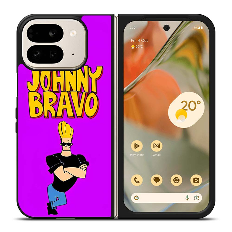 JOHNNY BRAVO CARTOON Google Pixel 9 Pro Fold Case Cover