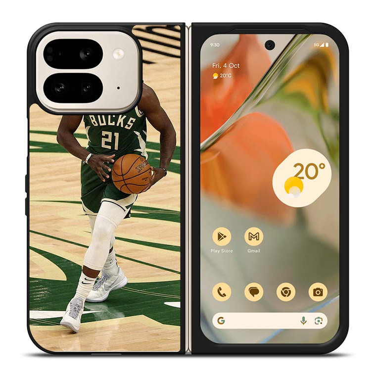 JRUE HOLIDAY MILWAUKEE BUCKS Google Pixel 9 Pro Fold Case Cover