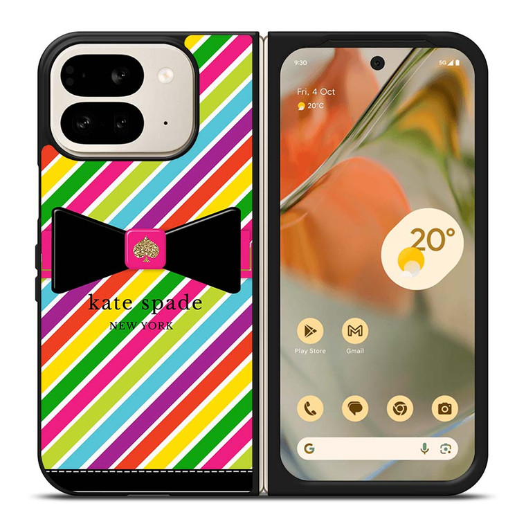 KATE SPADE COLORFUL STRIPE Google Pixel 9 Pro Fold Case Cover