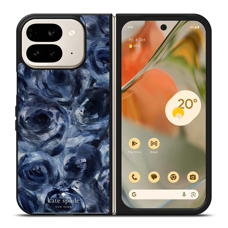 KATE SPADE NEW YORK ABSTRACT BLUE Google Pixel 9 Pro Fold Case Cover