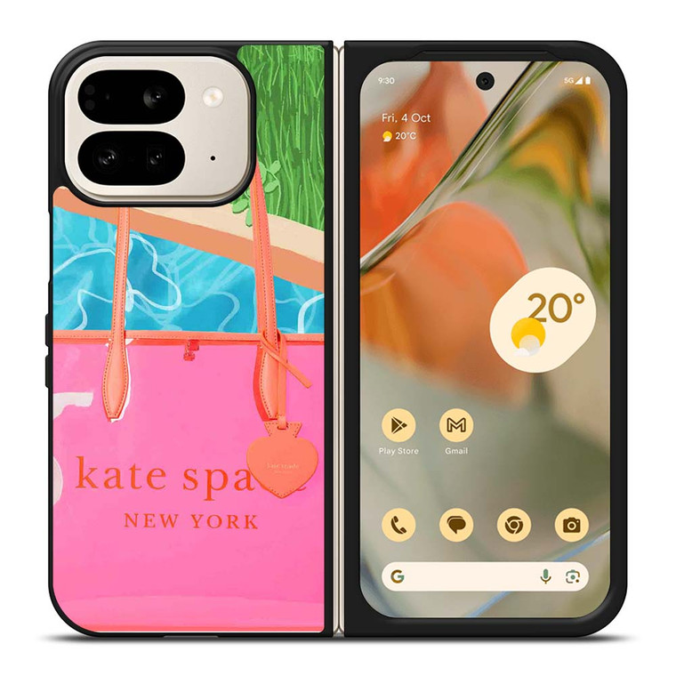 KATE SPADE NEW YORK BAG DRAWING Google Pixel 9 Pro Fold Case Cover