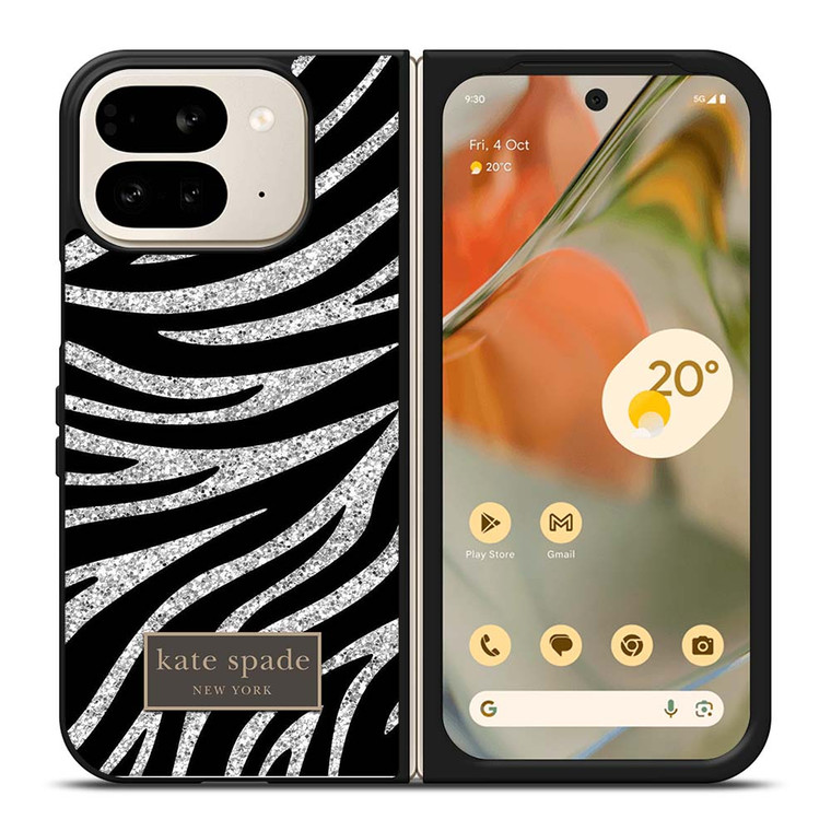 KATE SPADE NEW YORK ZEBRA PATTERN Google Pixel 9 Pro Fold Case Cover