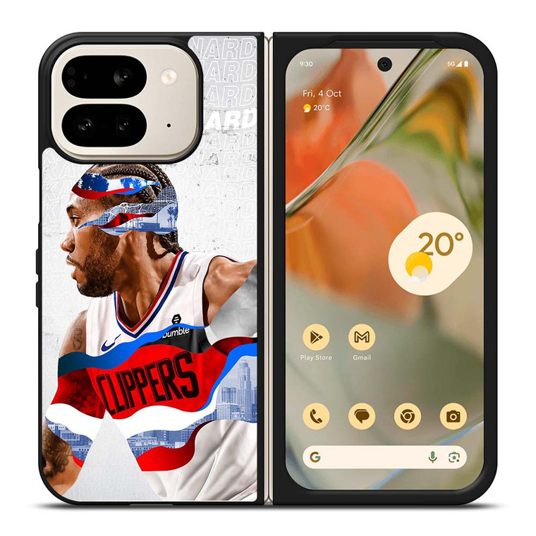 KAWHI LEONARD LOS ANGELES CLIPPERS Google Pixel 9 Pro Fold Case Cover