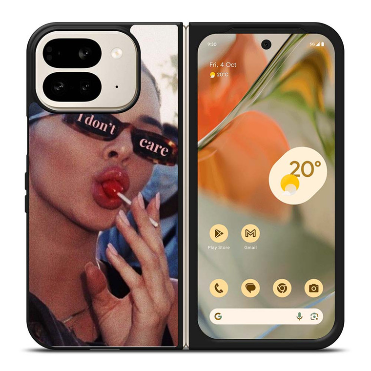 KENDALL JENNER I DON'T CARE Google Pixel 9 Pro Fold Case Cover