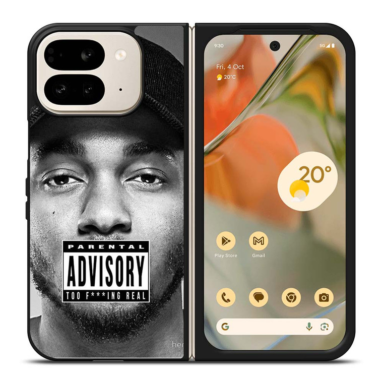 KENDRICK LAMAR PARENTAL ADVISORY Google Pixel 9 Pro Fold Case Cover