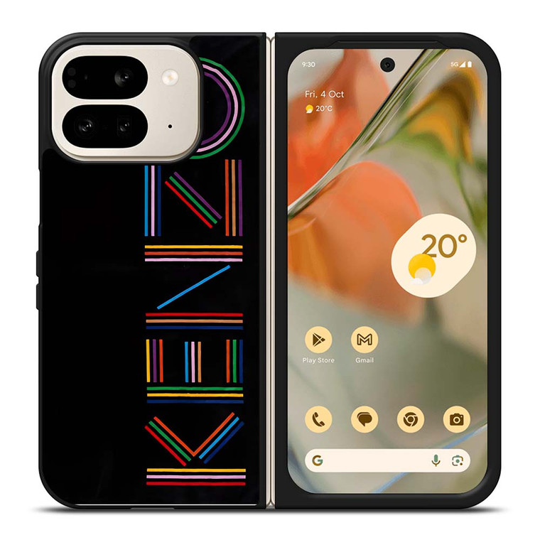 KENZO PARIS COLORFUL LOGO Google Pixel 9 Pro Fold Case Cover