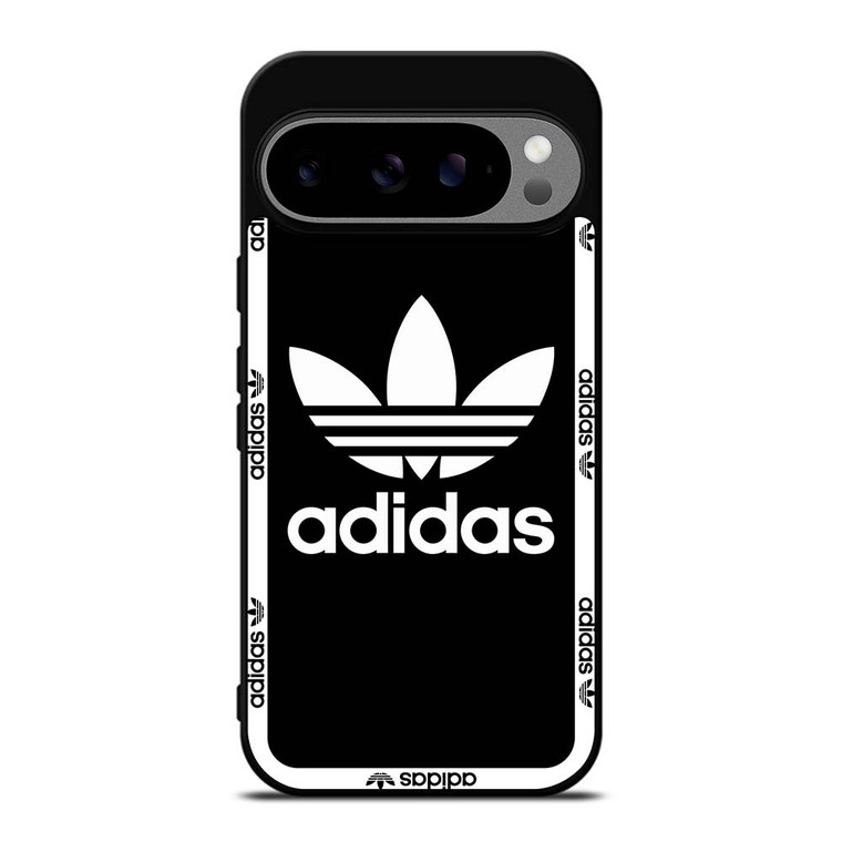 ADIDAS TREFOIL ROUND BLACK Google Pixel 9 Pro XL Case Cover