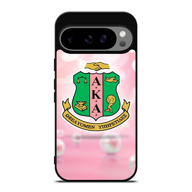 AKA PINK AND GREEN LOGO 2 Google Pixel 9 Pro XL Case Cover AKA PINK AND GREEN LOGO 2 Google Pixel 9 Pro XL Case Cover