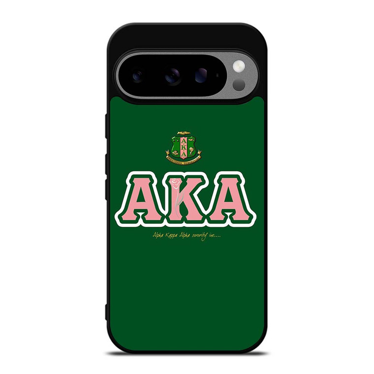 AKA PINK AND GREEN SIMPLE LOGO Google Pixel 9 Pro XL Case Cover AKA PINK AND GREEN SIMPLE LOGO Google Pixel 9 Pro XL Case Cover