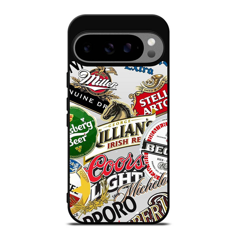 ALL BEER BRAND LOGO Google Pixel 9 Pro XL Case Cover