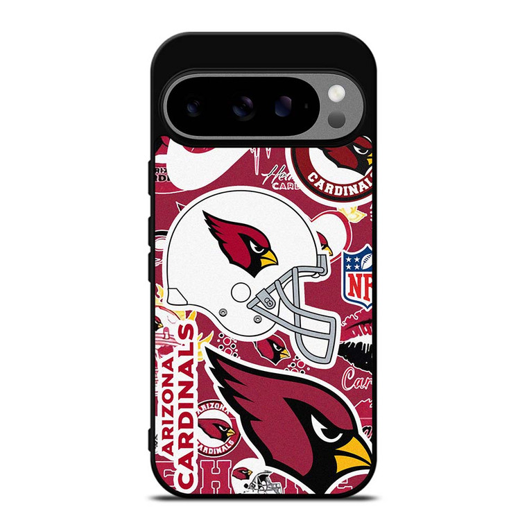 ARIZONA CARDINALS NFL STICKER BOMB Google Pixel 9 Pro XL Case Cover ARIZONA CARDINALS NFL STICKER BOMB Google Pixel 9 Pro XL Case Cover