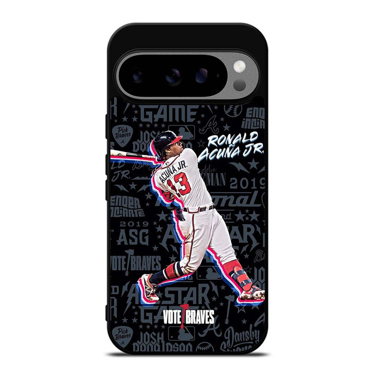 ATLANTA BRAVES ACUNA SHOOT WALL Google Pixel 9 Pro XL Case Cover
