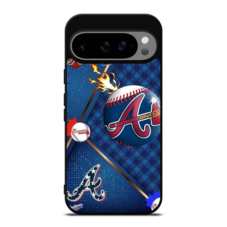 ATLANTA BRAVES LOVE BASEBALL Google Pixel 9 Pro XL Case Cover