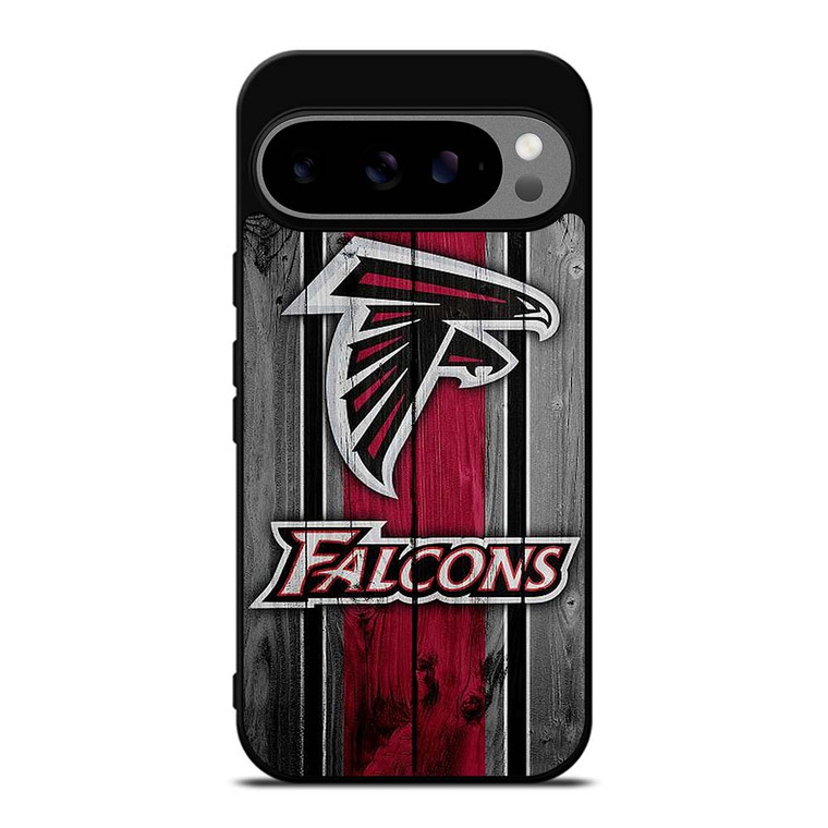 ATLANTA FALCONS WOODEN LOGO Google Pixel 9 Pro XL Case Cover ATLANTA FALCONS WOODEN LOGO Google Pixel 9 Pro XL Case Cover