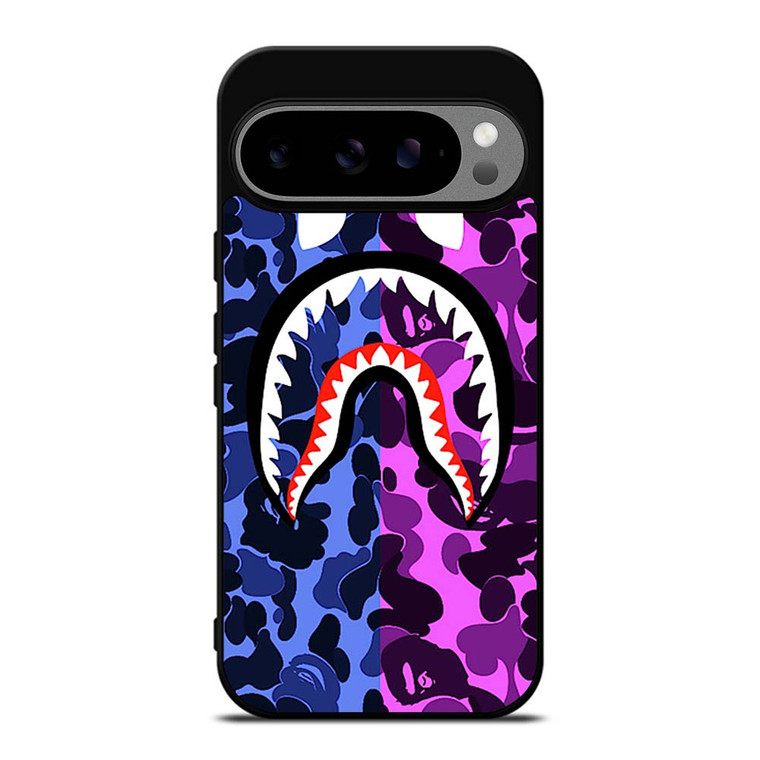 BAPE CAMO LOGO BLUE PURPLE Google Pixel 9 Pro XL Case Cover
