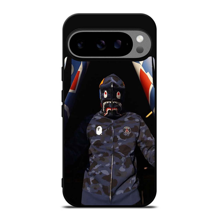 BAPE CAMO SHARK PARIS SAINT GERMAIN Google Pixel 9 Pro XL Case Cover BAPE CAMO SHARK PARIS SAINT GERMAIN Google Pixel 9 Pro XL Case Cover